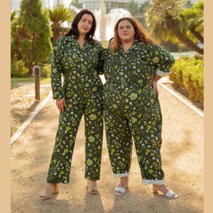 Big Bud Press Short Sleeve Everyday Jumpsuit - Cookbook pattern